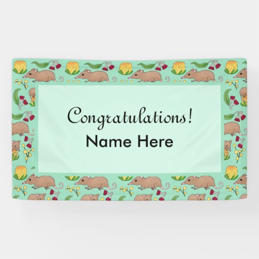 Honingbuidelmuis Spandoek (Horizontaal)