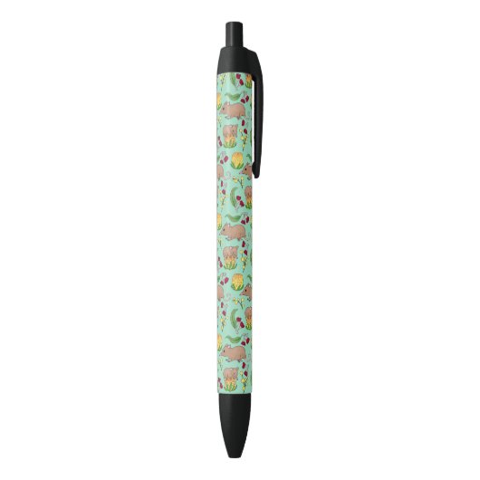 Honingbuidelmuis Zwarte Inkt Pen (Achterkant (Verticaal))