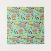 Honingbuidelrat Wandkleed (Voorkant)