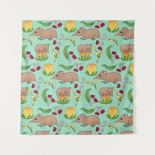 Honingbuidelrat Wandkleed (Voorkant)