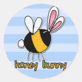 honingbundel ronde sticker (Voorkant)