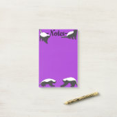 Honingdassen Post-it® Notes (Op bureau)