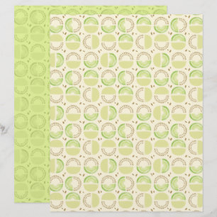 Honingdauw scrapbookpapier