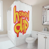 honingdip douchegordijn (In situ)