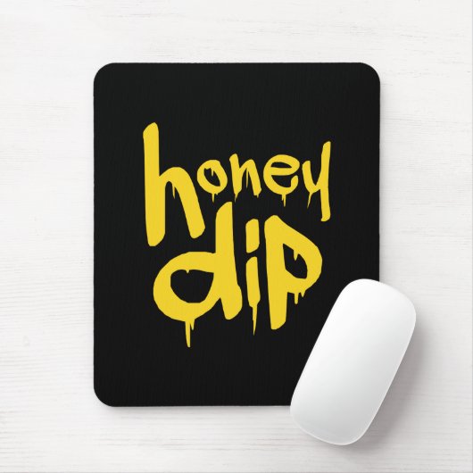 honingdip muismat (Met muis)