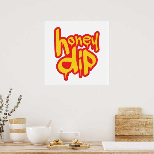 honingdip poster (Keuken)