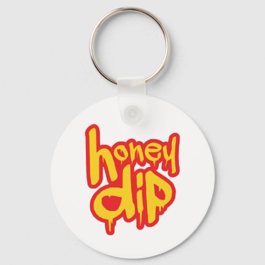 honingdip sleutelhanger (Voorkant)