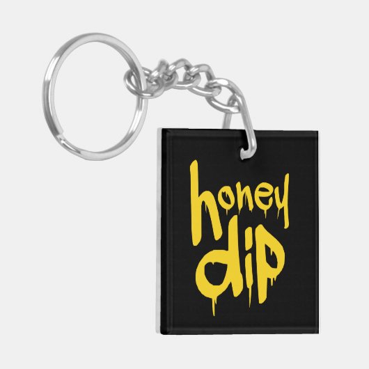 honingdip sleutelhanger (Voorkant Links)