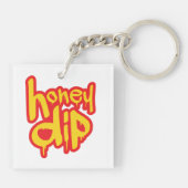 honingdip sleutelhanger (Achterkant)