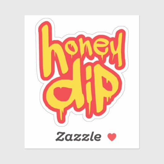 honingdip sticker (Vel)
