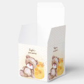 Honingdradenbeer wacht vroeg op baby shower bedankdoosjes (Geopend)