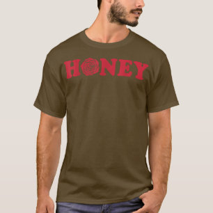 Honingfeministisch Roos Bloem Vrouwenfeminisme Vin T-shirt