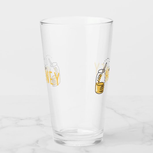 Honingglas Glas (Rechts)