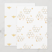 Honingkammen en bijenpapier (Voorkant / Achterkant)