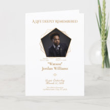 Honingkleurige tekst Witte achtergrond Vouwprogram