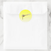 Honinglepel Klassieke Ronde Sticker (Tas)