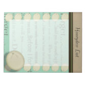 Honinglijst Notitieblok (Voorkant)