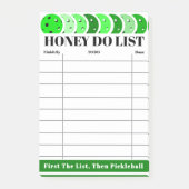 Honinglijst voor Klussen & Taken Breen Pickleballs Post-it® Notes (Voorkant)