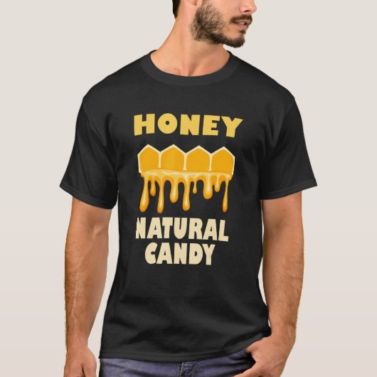 HoningNatuur Ironisch Gezegde Stomme bijen Wild T-shirt (Voorkant)