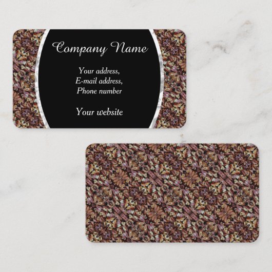 Honingnoten en Pecans 0224 Visitekaartje (Voorkant / Achterkant)