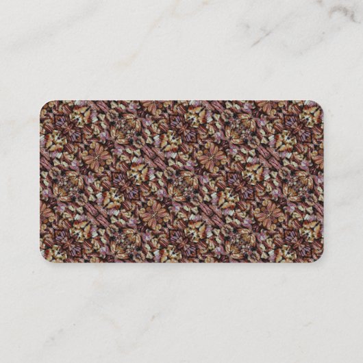 Honingnoten en Pecans 0224 Visitekaartje (Achterkant)