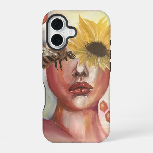 honingoogst iPhone 16 hoesje (Achterkant)
