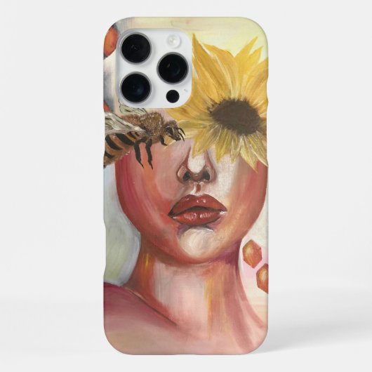 honingoogst iPhone hoesje (Achterkant)