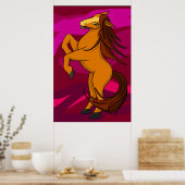 Honingpaard Poster (Keuken)