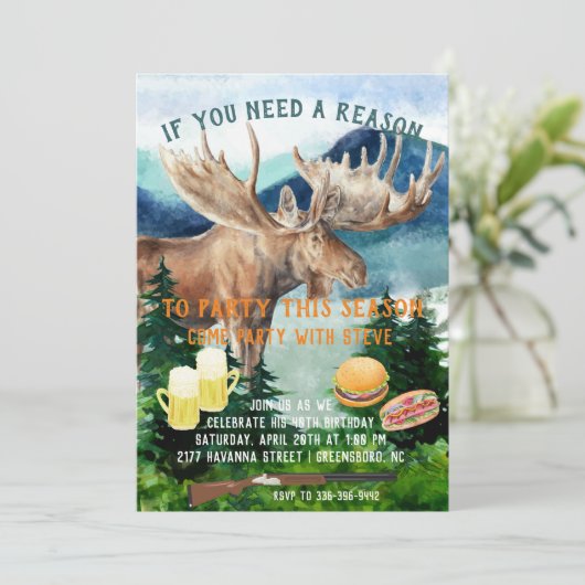 Honingpartij Kaart (Staand voorkant)