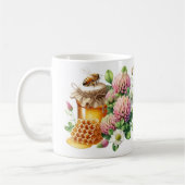 Honingpot Bij en Klaverbloem Mok (Links)