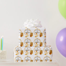 Honingpot Honingbij Imker Bijenstal Cadeaupapier