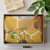 Honingpot Honingbij Imker Bijenstal Tissuepapier (Geschenk)