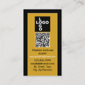 Honingpot - Imker, Honingboer Visitekaartje (Achterkant)