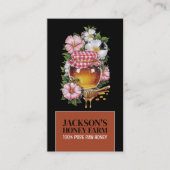 Honingpot - Imker, Honingboer Visitekaartje (Voorkant)