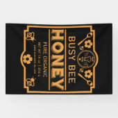 Honingpot van de Boerenmarkt Spandoek (Horizontaal)