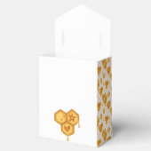 Honingraat Baby shower van honingbijen Bedankdoosjes (Geopend)