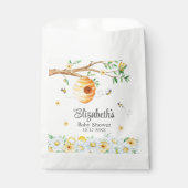 Honingraat Bee Kamille Baby shower Bedankzakje (Voorkant)