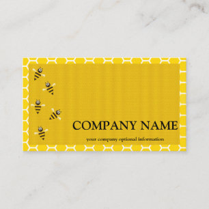  honingraat bij bijenHouder honingairist Visitekaartje