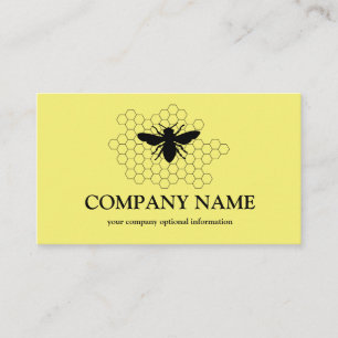 honingraat bij bijenHouder honingairist Visitekaartje