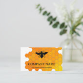 honingraat bij bijenHouder honingairisus Visitekaartje (Staand voorkant)