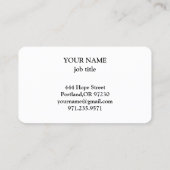  honingraat bij bijenHouder honingairisus Visitekaartje (Achterkant)