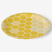 Honingraat Bij Thema Borden Papieren Bordje (Gekanteld)