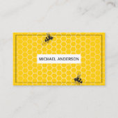 Honingraat / Bijen Visitekaartje (Voorkant)