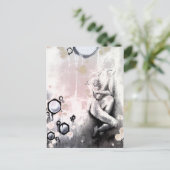 honingraat briefkaart (Staand voorkant)