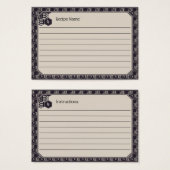 honingraat | Bumble Bee Honingraat Decoratief Visitekaartje (Voorkant /achterkant)