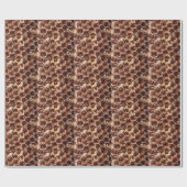 Honingraat Cadeaupapier (Vlak)