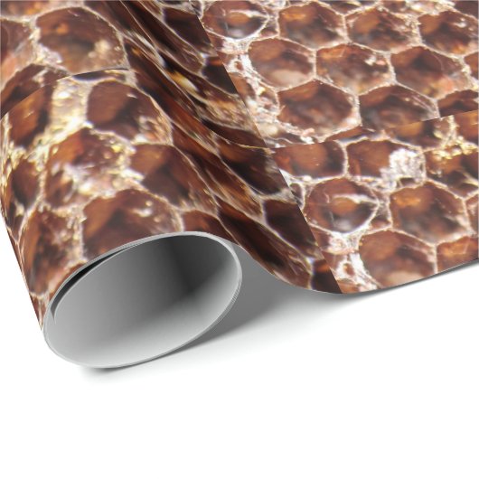 Honingraat Cadeaupapier (Rol Hoek)