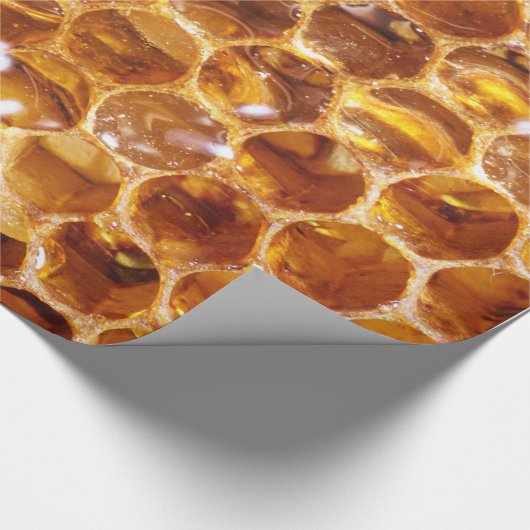 Honingraat Cadeaupapier (Hoek)