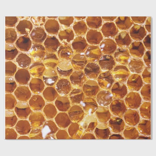 Honingraat Cadeaupapier (Vlak)