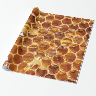 Honingraat Cadeaupapier